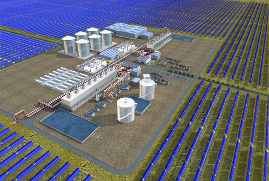 solar power plants